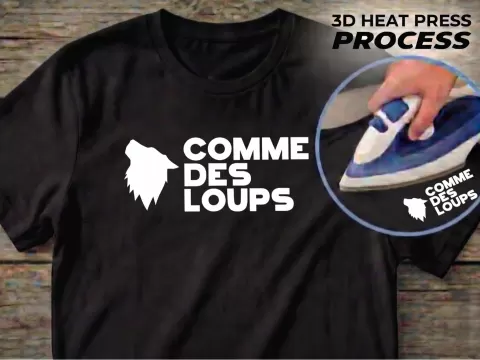T-shirt Print - Comme Des Loups