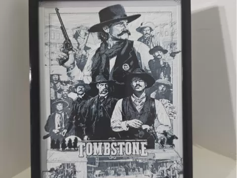 Tombstone hueforge
