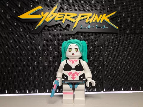 Edgerunners Rebecca Brick Figure (5:1 Scale)