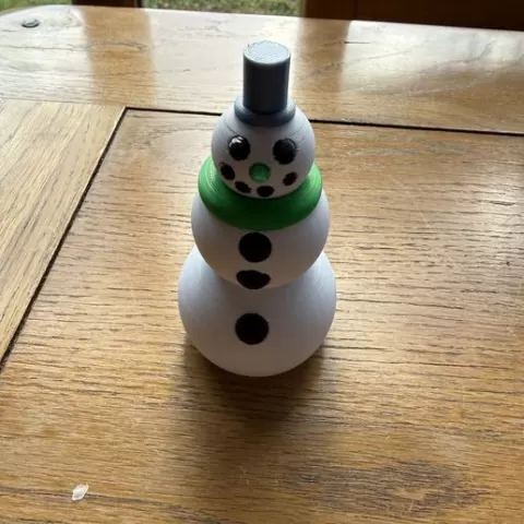 Standing Snowman