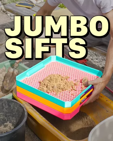 JUMBO Stacking Sieves // Supersized Stackable Sift Collection