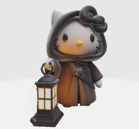 Hello Kitty Monk