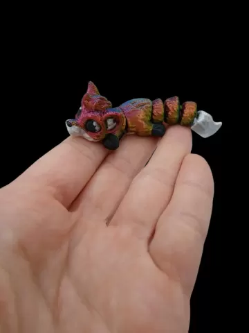 3D Tiny's Red Fox Mini Flexi