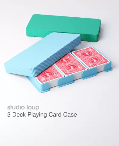 3 Deck Card Case