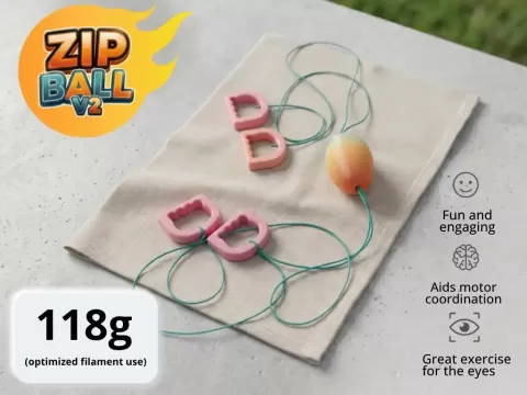 Zip ball V2 (Travel edition)