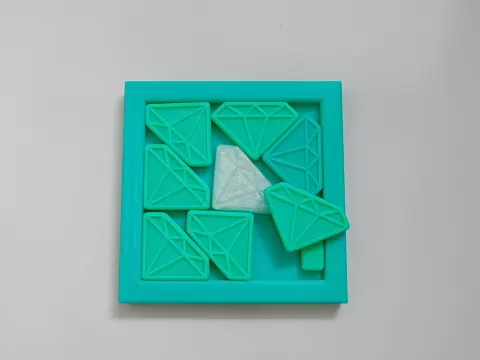 GM秘密基地同款puzzle 智力拼图 钻石puzzle