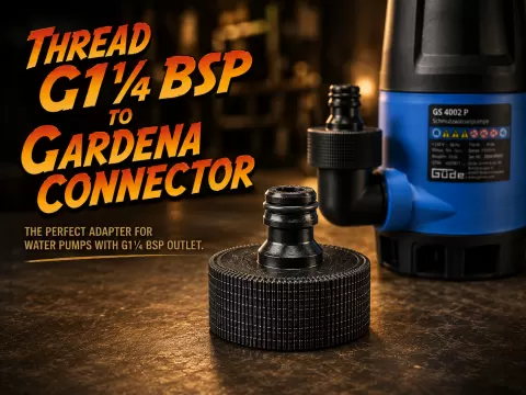 1 1/4 inch Tube to Gardena
