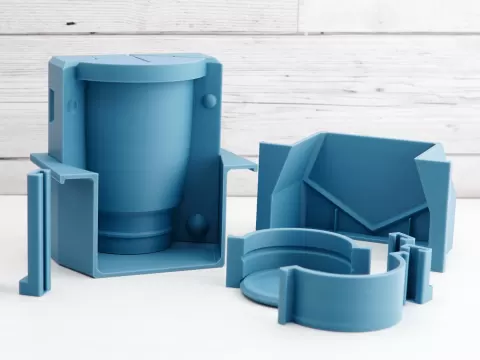 Smooth Tumbler - 3 Part Slipcasting Mould