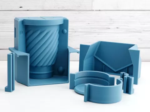 Twist Tumbler - 3 Part Slipcasting Mould