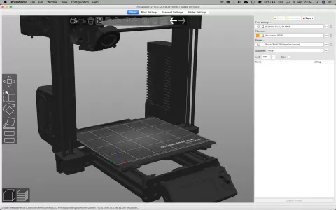 Prusa i3 MK3 Model for PrusaSlicer 2.1.0+