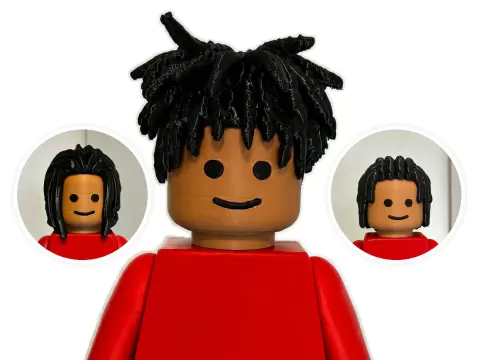 3 x Dreadlocks for Brick XXXtentacion style + more