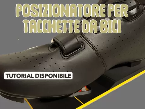 posizionatore di tacchette per scarpe da bici