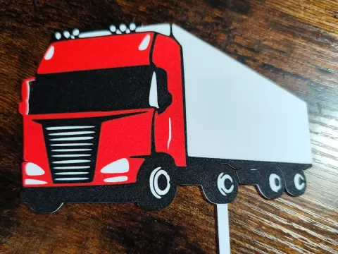 Truck Cake Topper