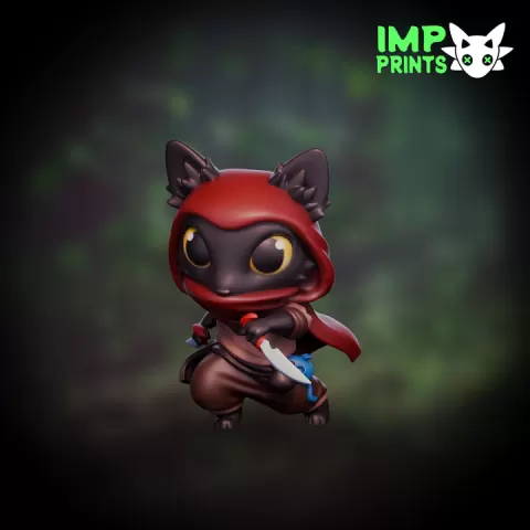 Cat Rogue / Wildling by Imp Prints
