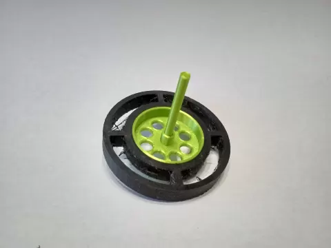 Shock Absorbing Battle Top