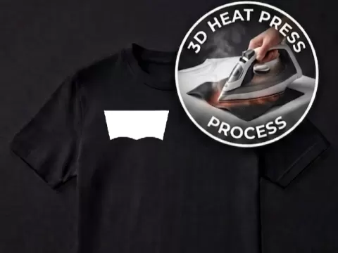 Levis' (censored Logo) - T-shirt Print