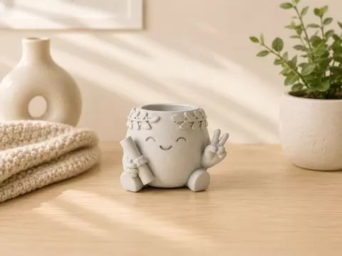 Mood Buddies Pot – Planter| Graduation Day