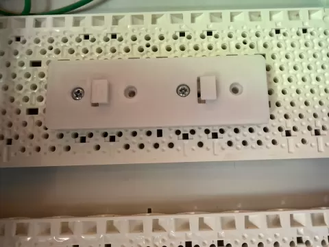 Hager Adapter for Unifi Switch Flex 2.5G POE
