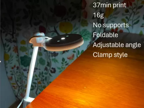 37mins Simple Study desk LED Lamp-no supports