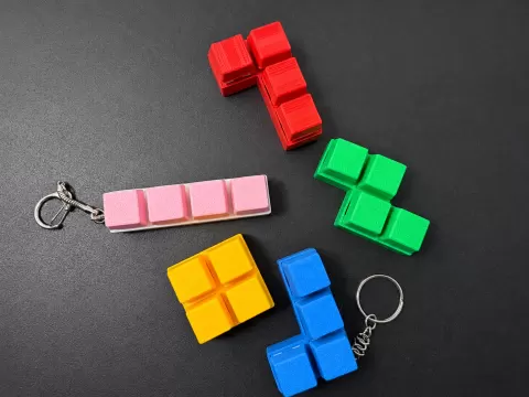Tetris Clickers and KeyCap!