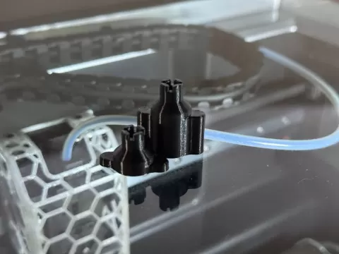 Filament dust filter