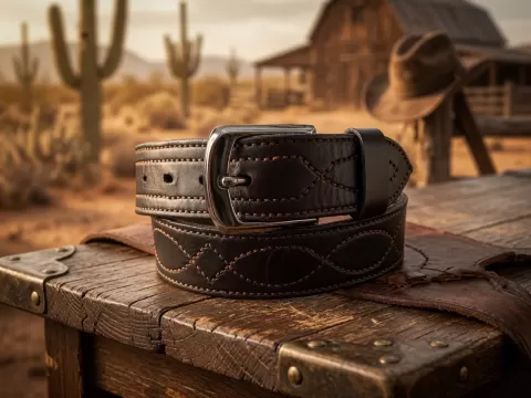 Gunslinger Belt Stitching Template 40mm