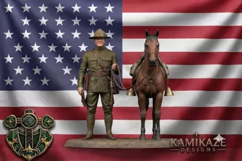 WWI American Cavalry Officer