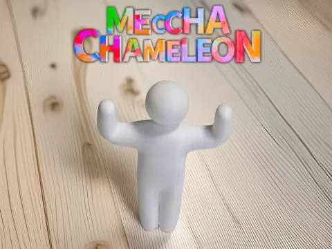 Meccha Chameleon Figur