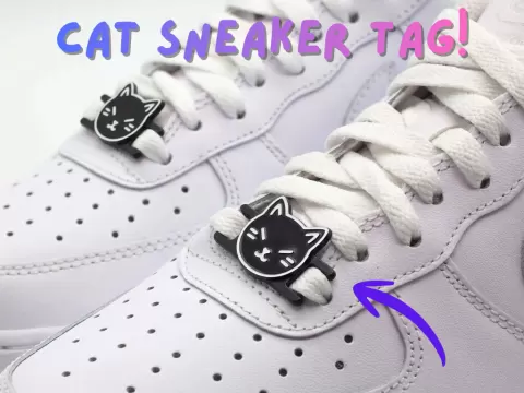 Cat Sneaker Tag!