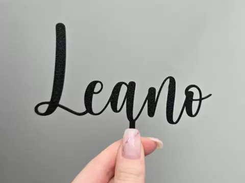 Cake Topper Tortenaufsatz Leano