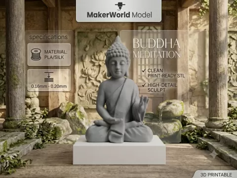 Meditating Buddha Satue