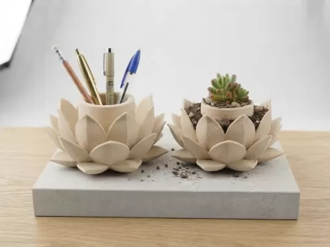 Lotus Pen Holder - Planter