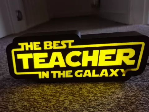 Best Teacher Lightbox