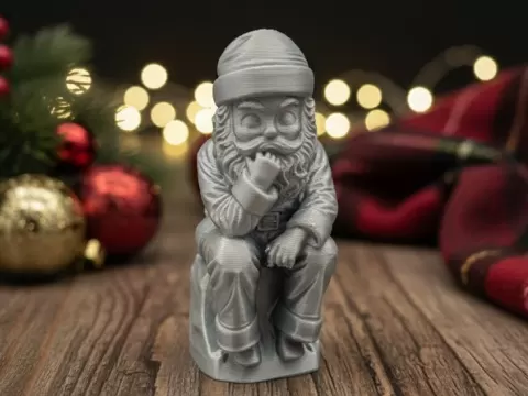 Thinking Santa