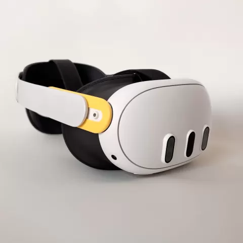 Meta Quest 3 - Quest 2 Head Strap adapter (now with STEP file)