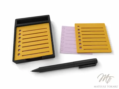 Sticky Note To-Do List Stencil Set