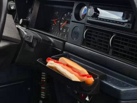Volvo 240 hotdog holder