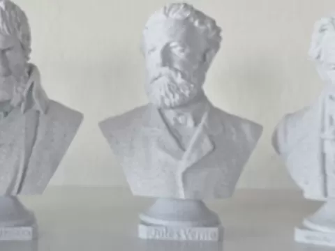 Jules Verne Büste