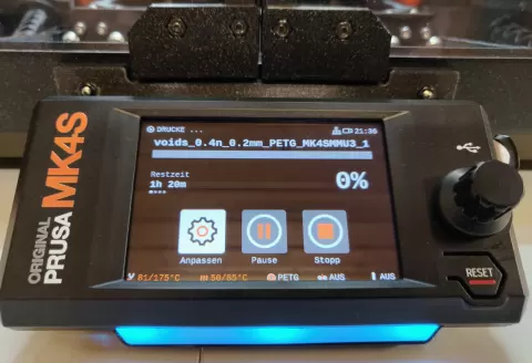 Original Prusa XL/MK4S Status LED Diffuser (Remix)