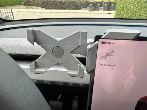 Tesla Screen Phone Mount (Model 3/Y) – Adjustable
