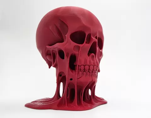 Bloody Melting Skull