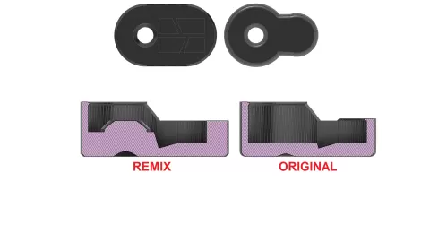 Bambu AMS Feeder PFTE Adapter (REMIX)
