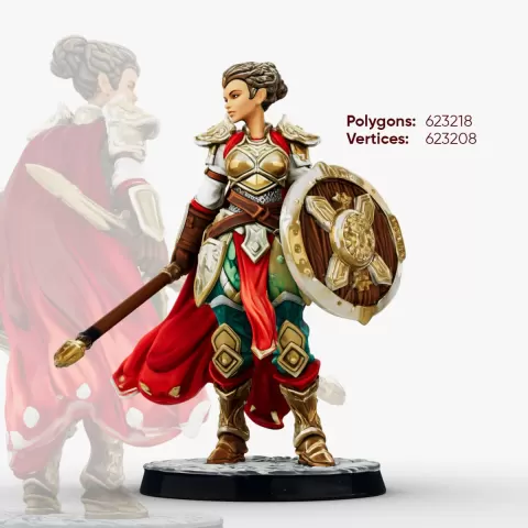 Crimson Shieldmaiden