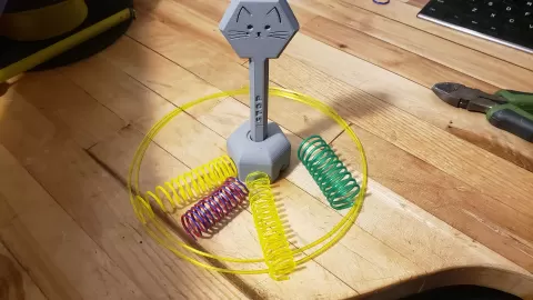 Cat Spring Toys Maker