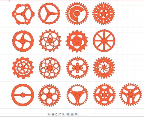 Extruder (NEMA) motor rotation indicators