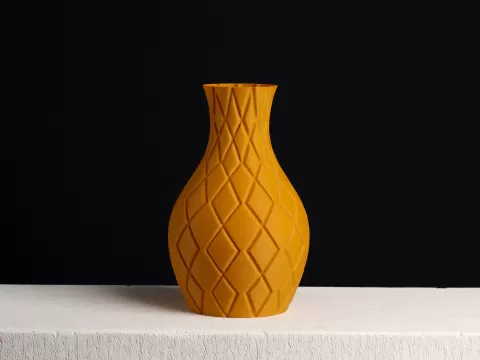 Diamond Vase, "Vase Mode" print
