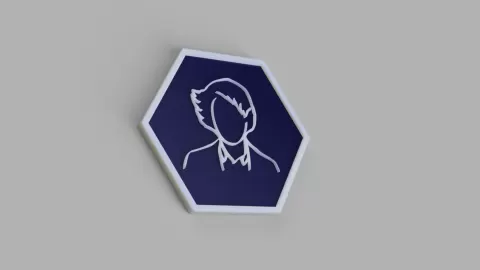 Sanjay Mortimer E3D Founder Commemorative Hex Tile
