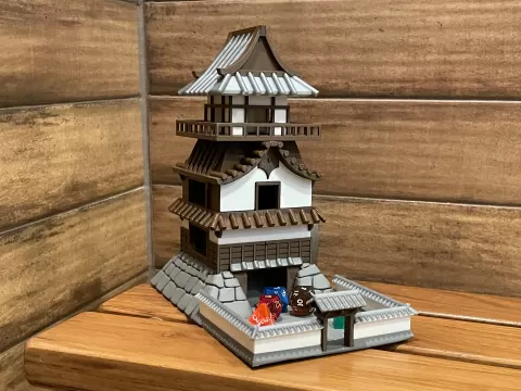 Japanese Castle Dicetower