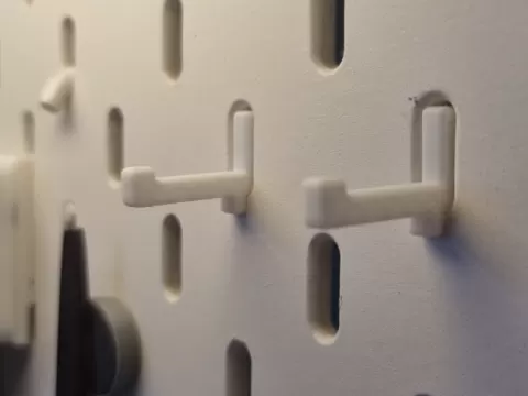 Skadis Pegboard Hook (Single hole)