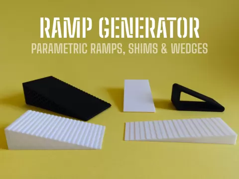 Ramp Generator - Parametric Ramps, Shims & Wedges
